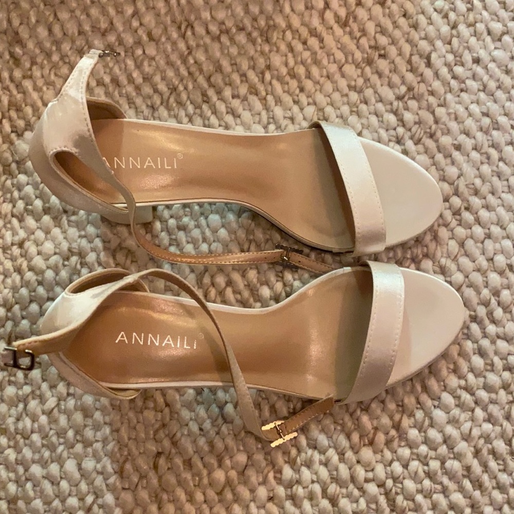 Block Wedding Heel